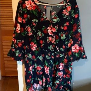Brand new floral romper